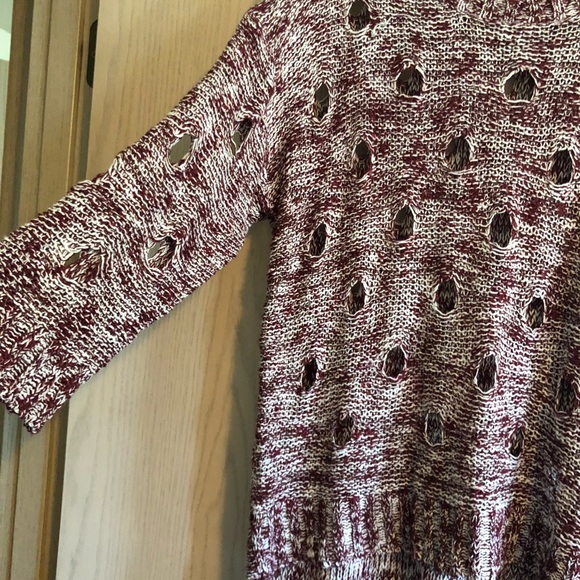 Distressed Sweater - Picture 3 of 4